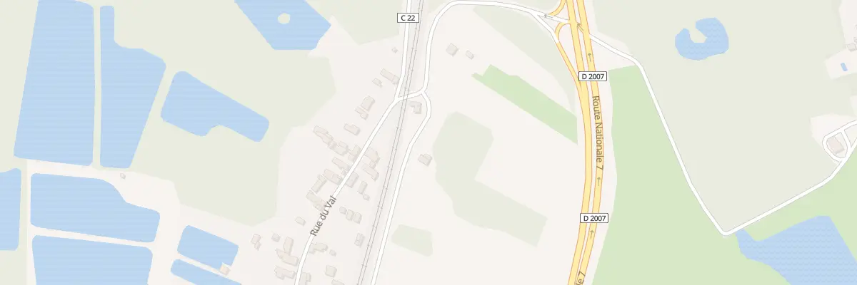 Plan du 13 Rue du Val à Fontenay-sur-Loing