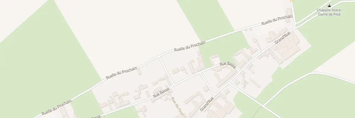 Plan du 90 Rue Basse à Martinpuich