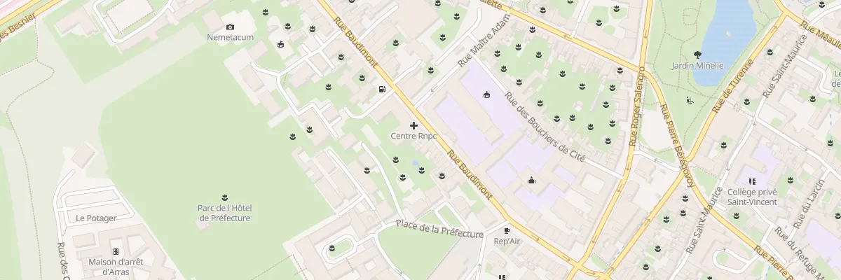 Plan du 47 Rue Baudimont à Arras