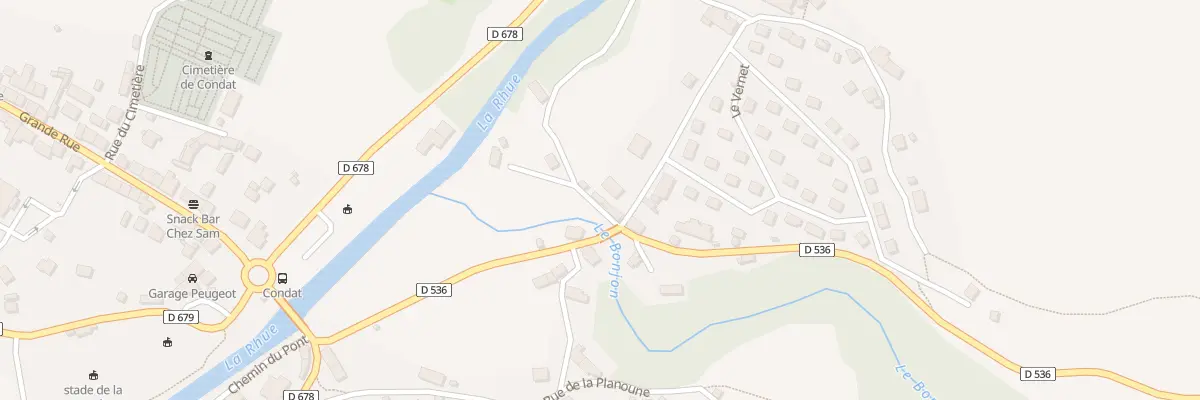 Plan du 5306 Le Bourg à Condat