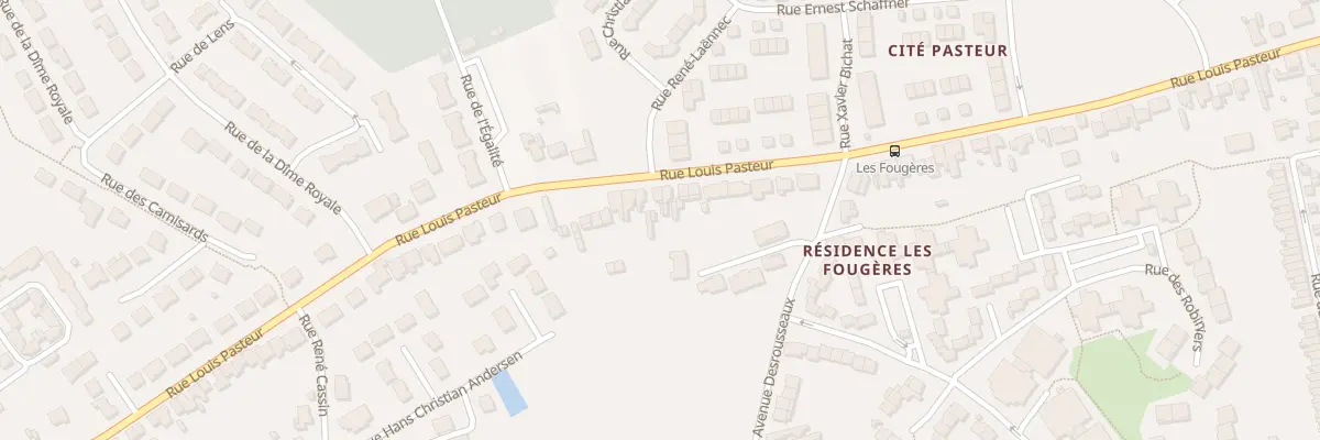 Plan du 102B Rue Pasteur à Liévin