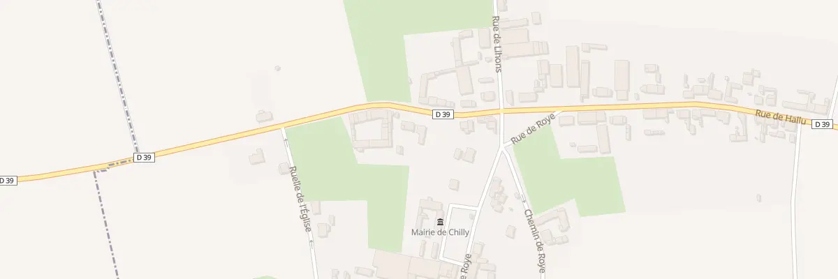 Plan du 5 Rue de Maucourt à Chilly