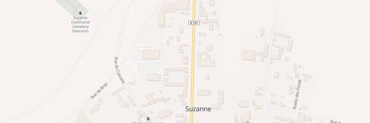 Plan du 7 Rue Neuve à Suzanne