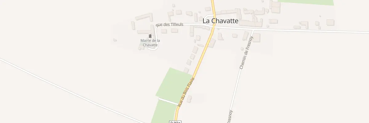 Plan du 8 Rue du Bois Flavie à La Chavatte