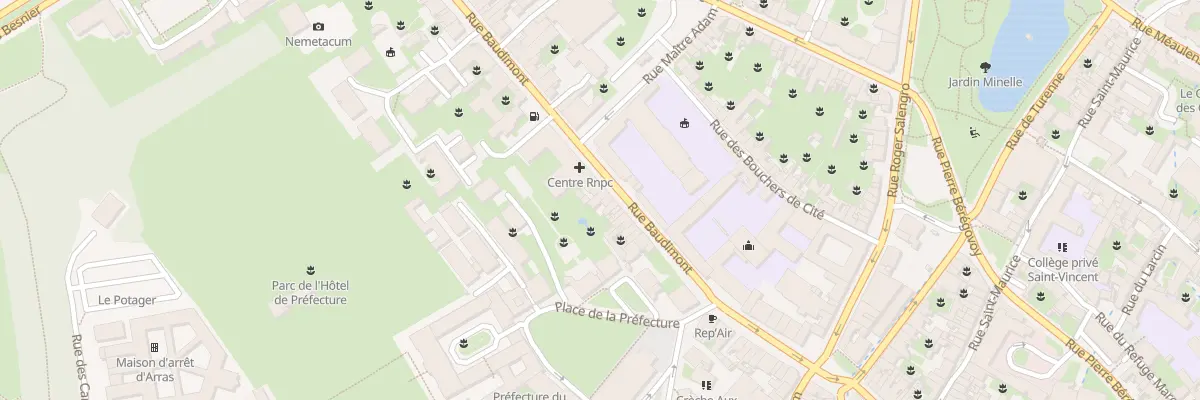 Plan du 43 Rue Baudimont à Arras
