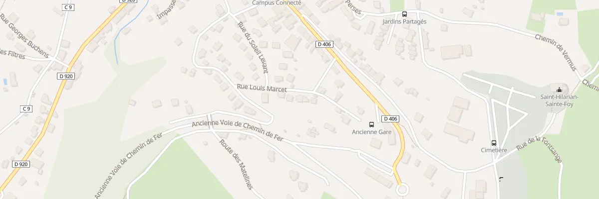 Plan du 9 Rue Louis Marcet à Espalion
