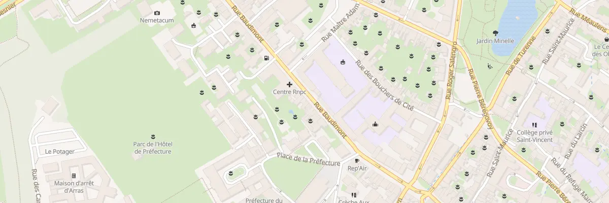 Plan du 41 Rue Baudimont à Arras