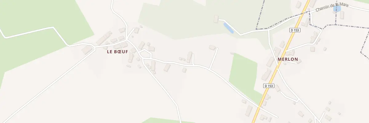 Plan du 6 Le Boeuf à La Celle