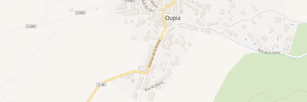 Plan du 18B Village à Oupia