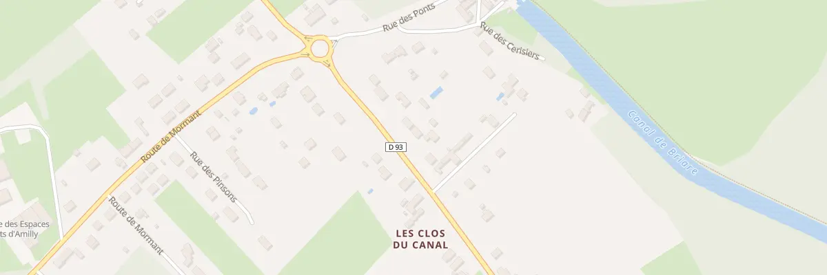 Plan du 1065 Rte de Châtillon à Amilly