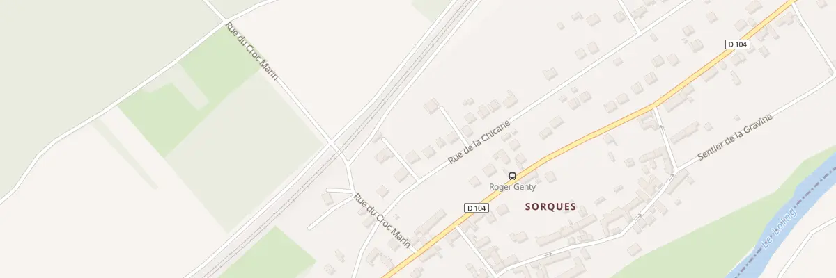 Plan du 15 Rue de la Chicane à Montigny-sur-Loing