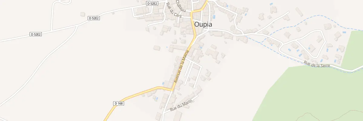 Plan du 5013 Village à Oupia