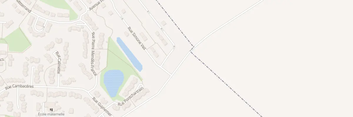 Plan du 2 Rue Nelson Mandela au Plessis-Belleville