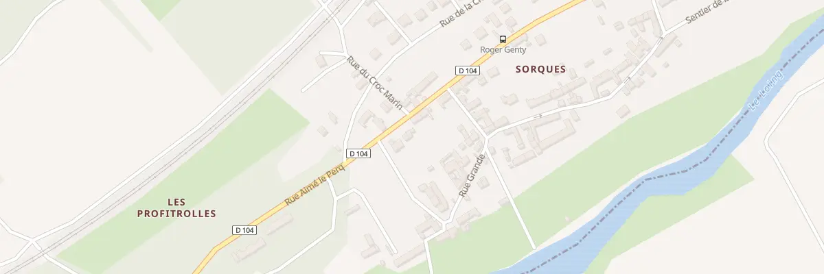 Plan du 4 Rue Roger Genty à Montigny-sur-Loing