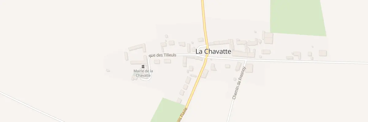 Plan du 2 Rue de l’Eglise à La Chavatte