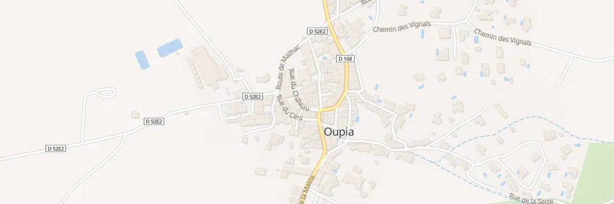 Plan du 5105 Village à Oupia