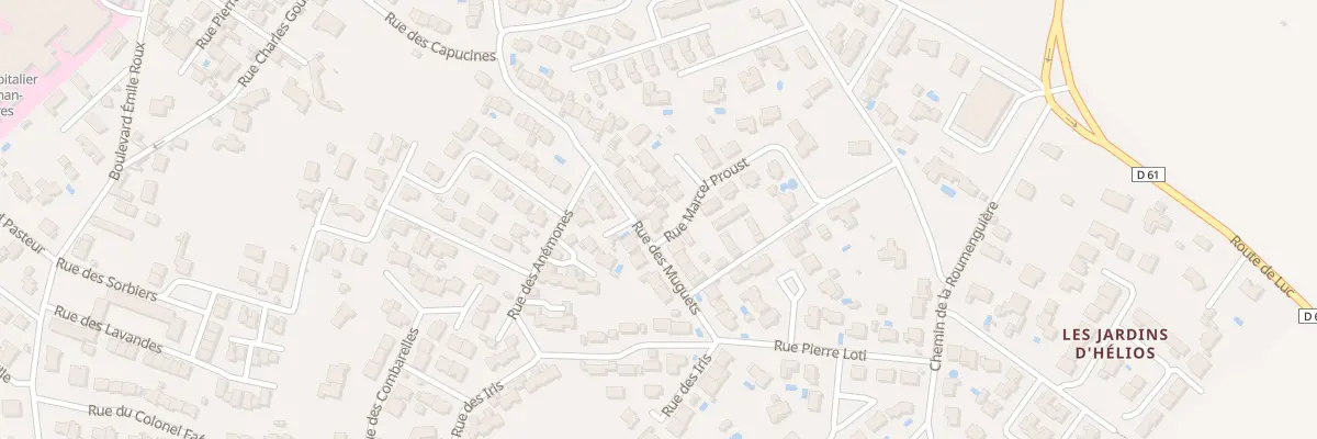 Plan du 48 Rue des Iris à Lézignan-Corbières