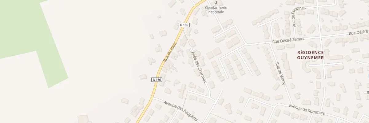 Plan du 59 Rue du Hem à Laventie