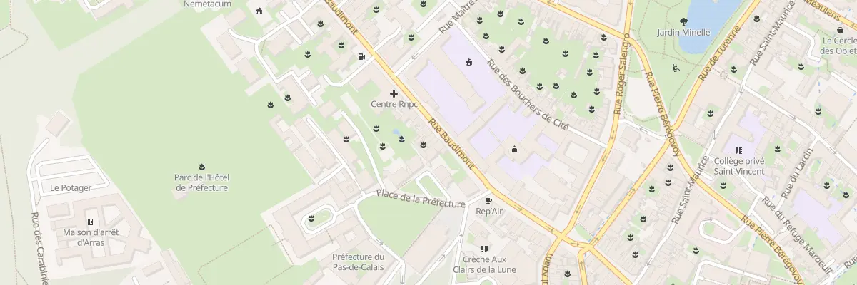 Plan du 29 Rue Baudimont à Arras