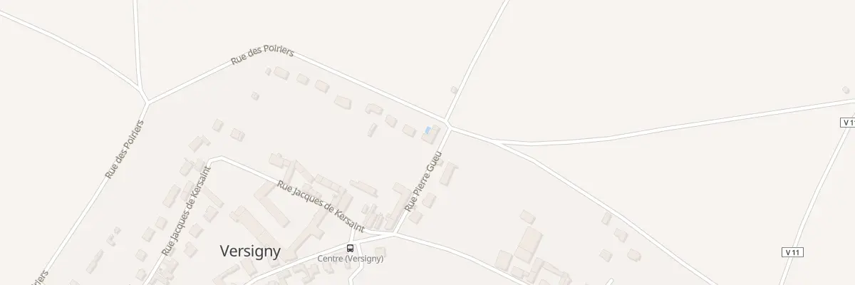 Plan du 111 Rue Pierre Gueu à Versigny