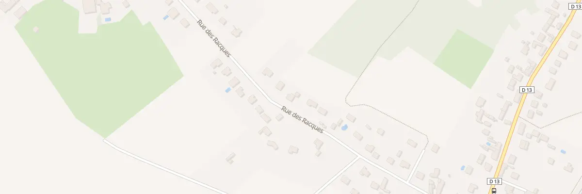 Plan du 344 Rue des Racques à Jaux