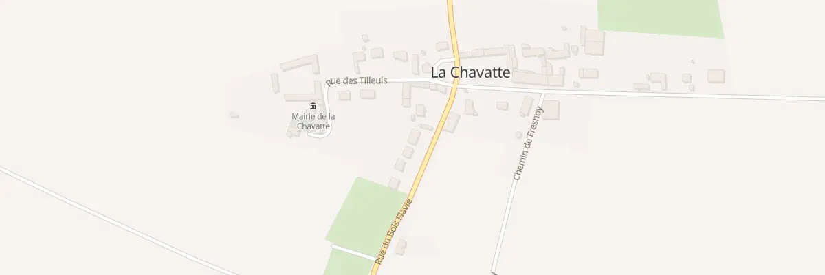 Plan du 4 Rue du Bois Flavie à La Chavatte
