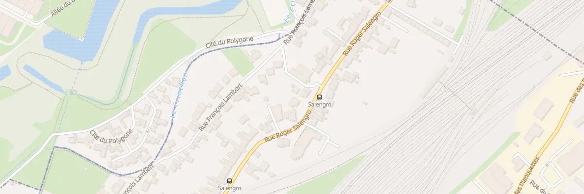 Plan du 40 Rue Roger Salengro à Achicourt