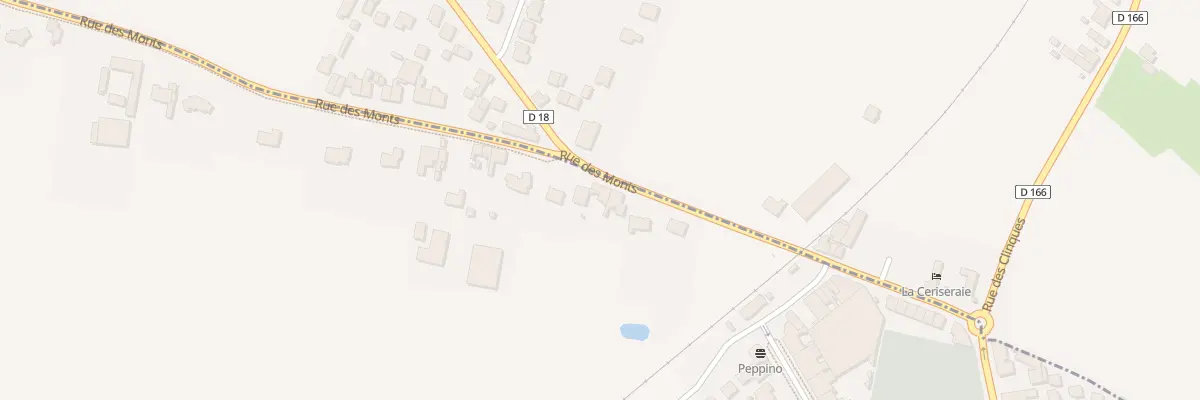 Plan du 56 Rue des Monts à Laventie