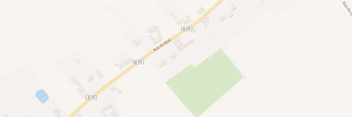 Plan du 347 Rue du Bois à Richebourg