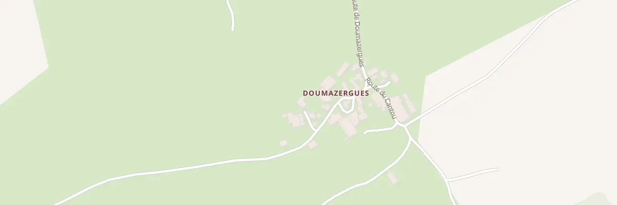 Plan du 5308 Doumazergues à Pont-de-Salars
