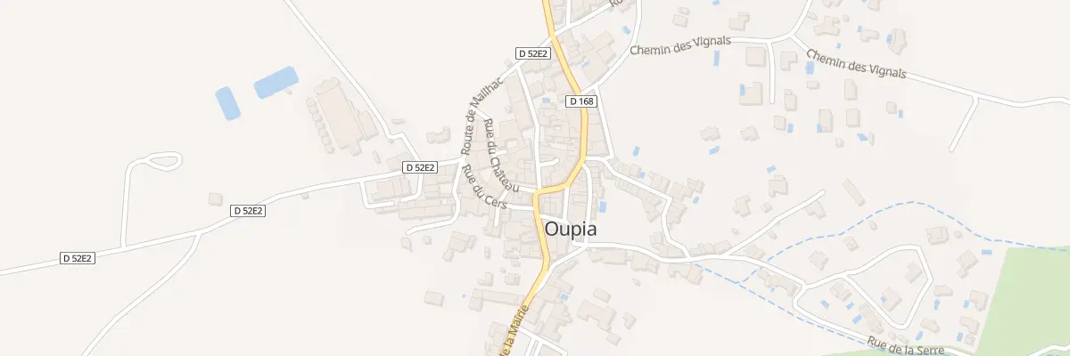 Plan du 1 Rue du Fort à Oupia