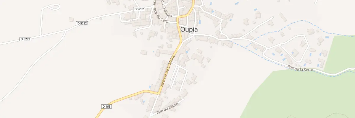 Plan du 5053 Village à Oupia