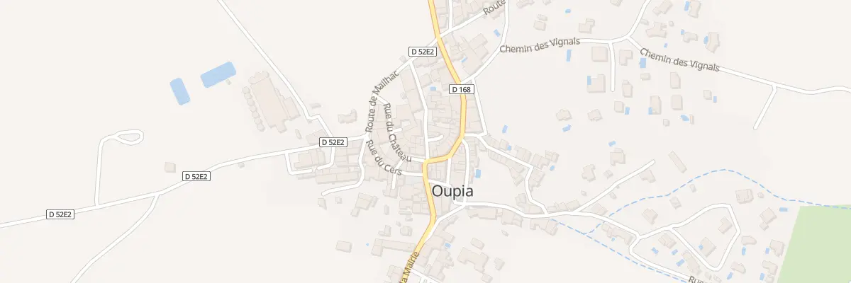 Plan du 3 Rue du Fort à Oupia