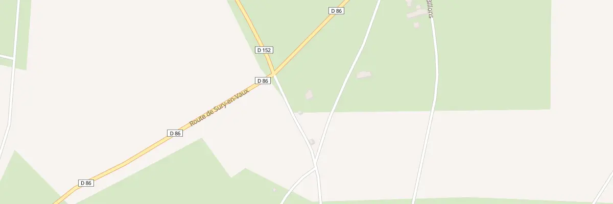 Plan du 2 Les Fontaines à Menetou-Râtel