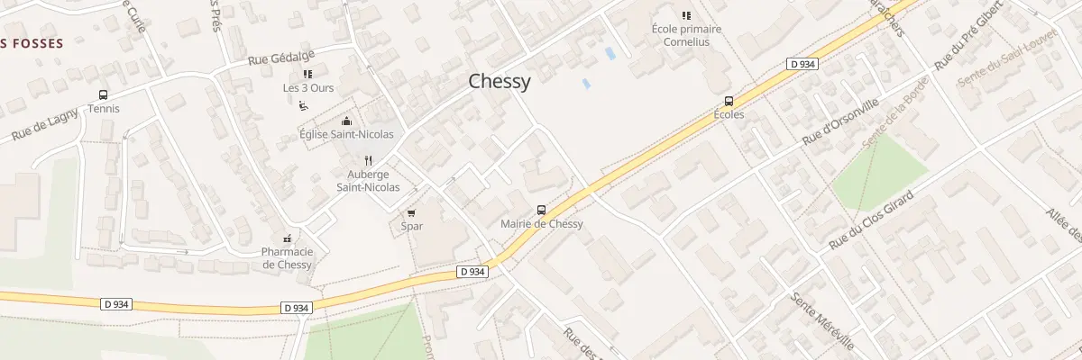 Plan du 49 Av Thibaud de Champagne à Chessy