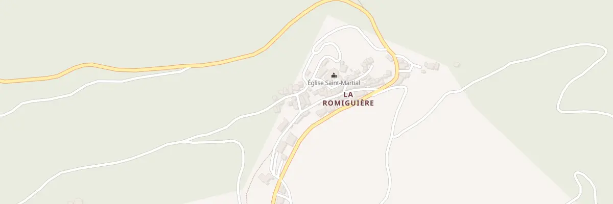 Plan du 5168 La Romiguiere au Truel