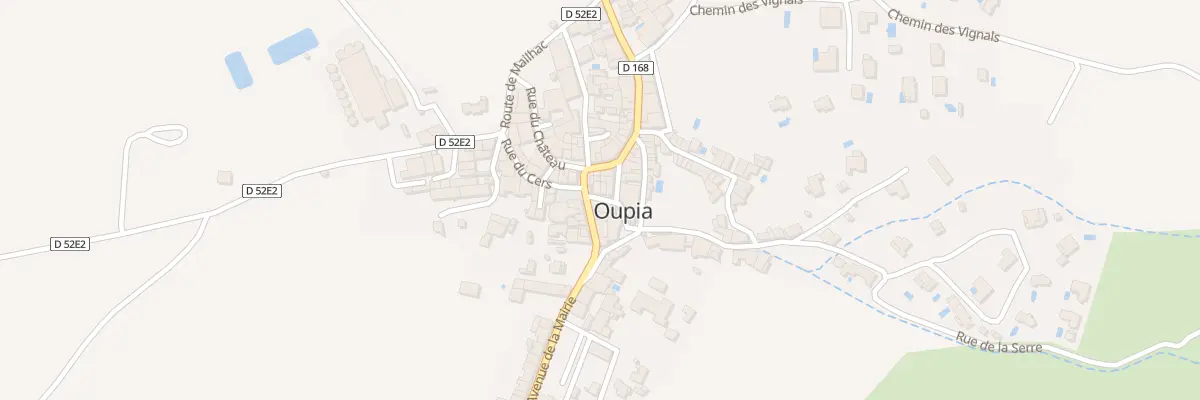 Plan du 5071 Village à Oupia