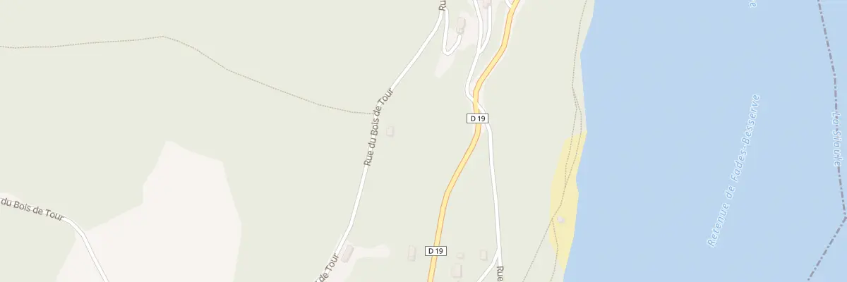 Plan du 5329 Pont du Bouchet à Miremont