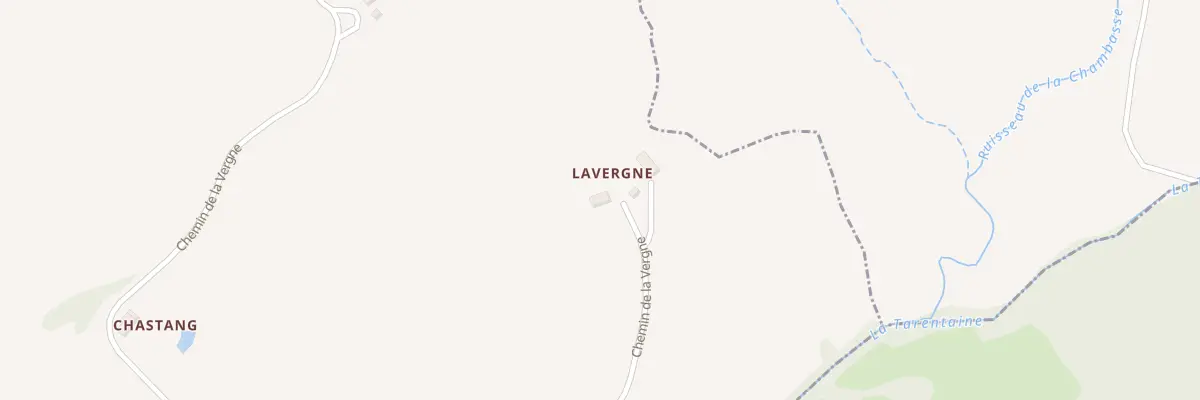 Plan du 5067 La Vergne à Saint-Donat
