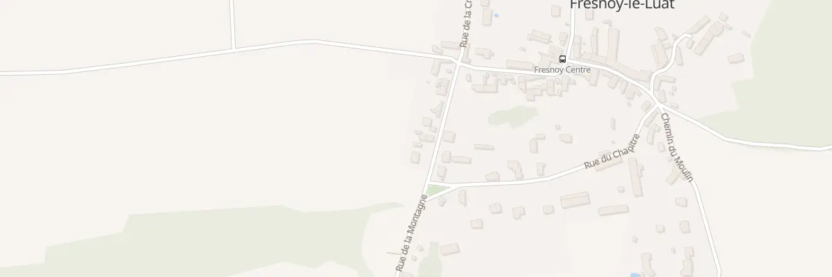 Plan du 10 Rue de la Montagne à Fresnoy-le-Luat