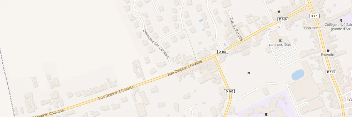 Plan du 56 Rue Delphin Chavatte à Laventie