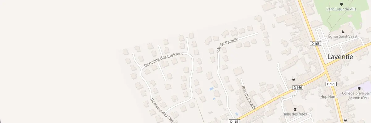 Plan du 22 Dom des Cerisiers à Laventie