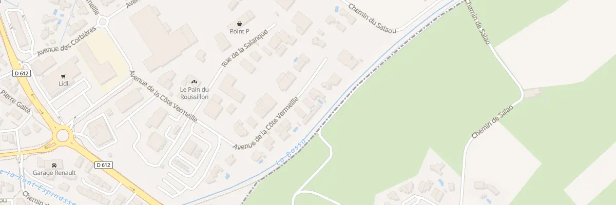 Plan du 26 Av de la Côte Vermeille à Thuir