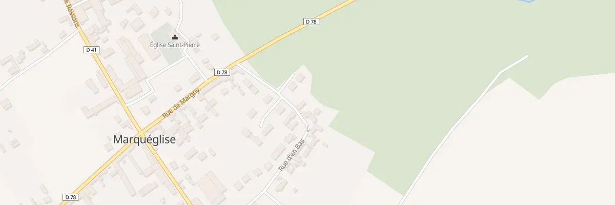 Plan du 121 Rue d’En Bas à Marquéglise