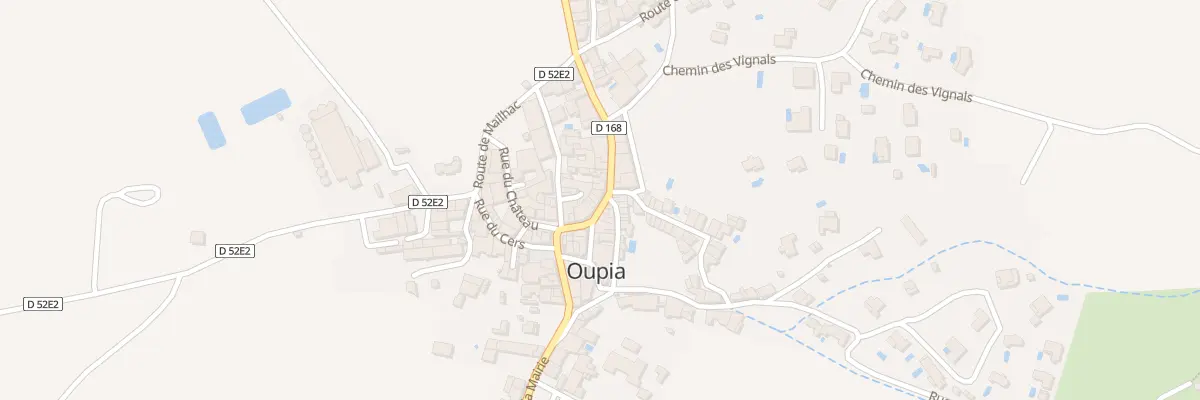 Plan du 7 Rte de Beaufort à Oupia