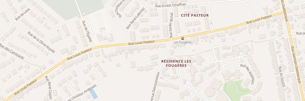 Plan du 114 Rue Pasteur à Liévin