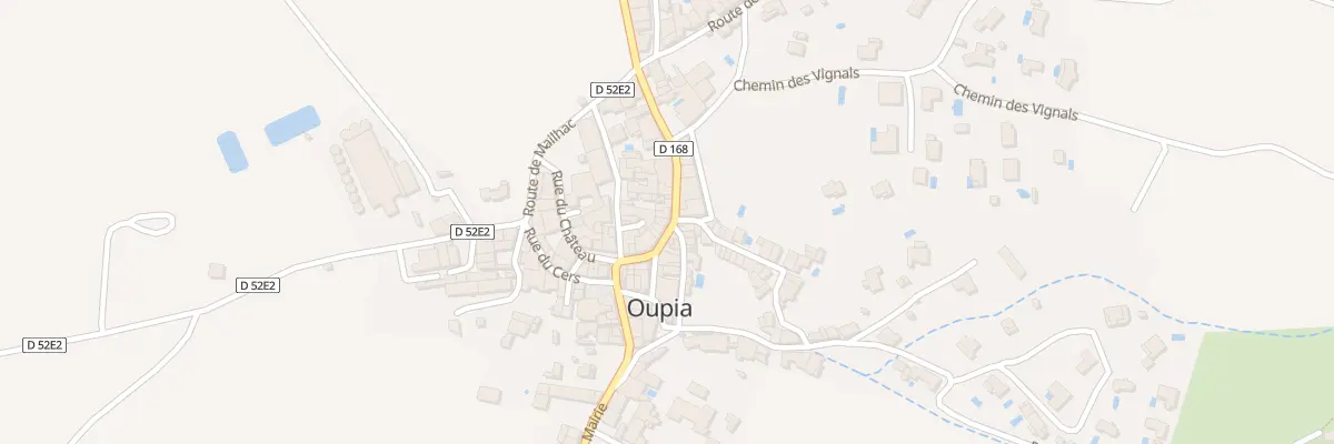 Plan du 5041 Rte de Beaufort à Oupia
