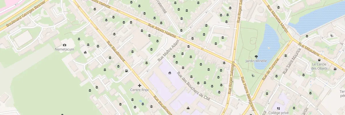 Plan du 40 Rue des Bouchers de Cité à Arras