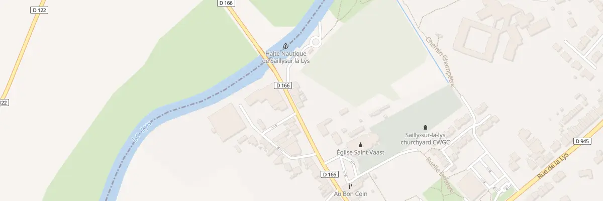 Plan du 37 Rue de l’Eglise à Sailly-sur-la-Lys