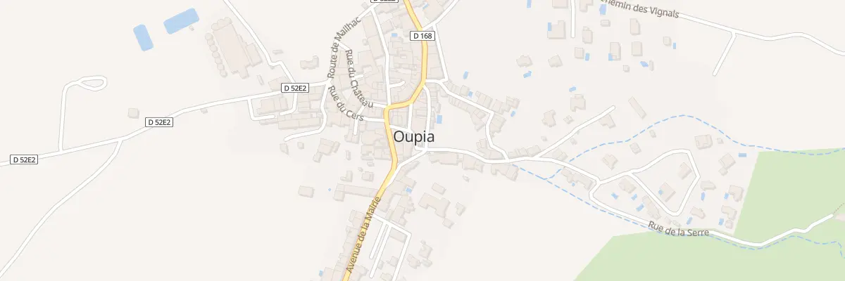 Plan du 5135 Village à Oupia